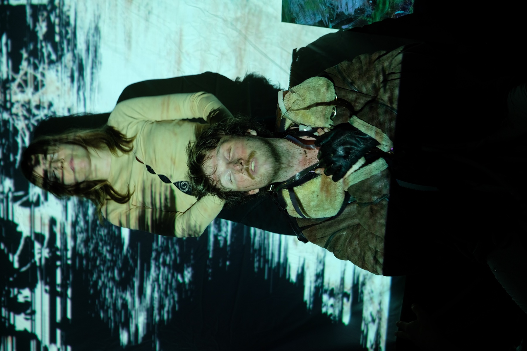 Green-lit performance scene at the first Sol Alegria Erebos Summoning.