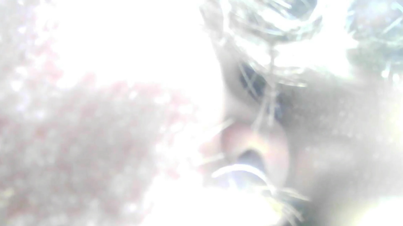 Overexposed spectral figure from Scrying Session number one.